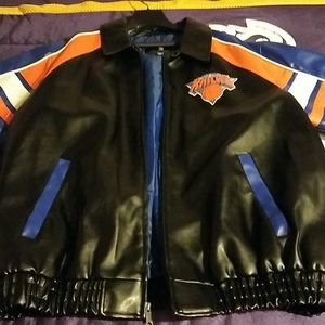 New York Knicks leather jacket